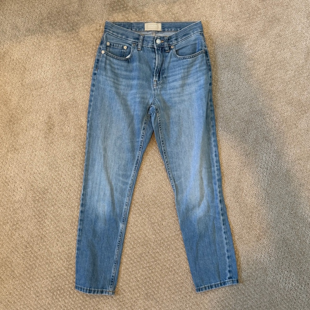 Everlane Blue Organic Cotton Jeans